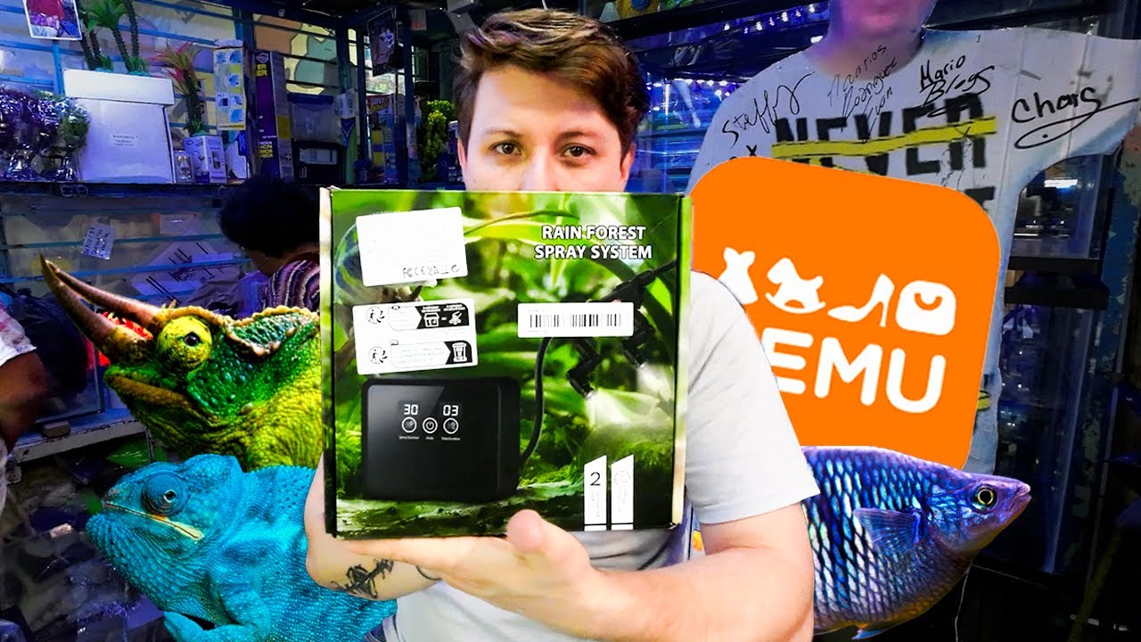 LOS PRODUCTOS mas BARATOS para PECES y REPTILES de TEMU