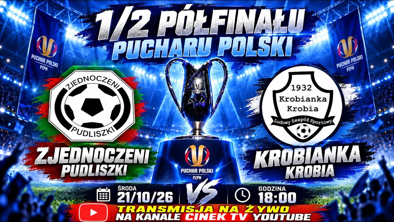 Zjednoczeni Pudliszk vs Krobianka Krobia - 21/10/2026