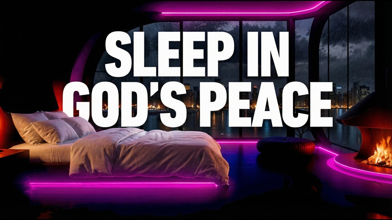 Fall Asleep Blessed In God's Presence | Bible Verses For Sleep