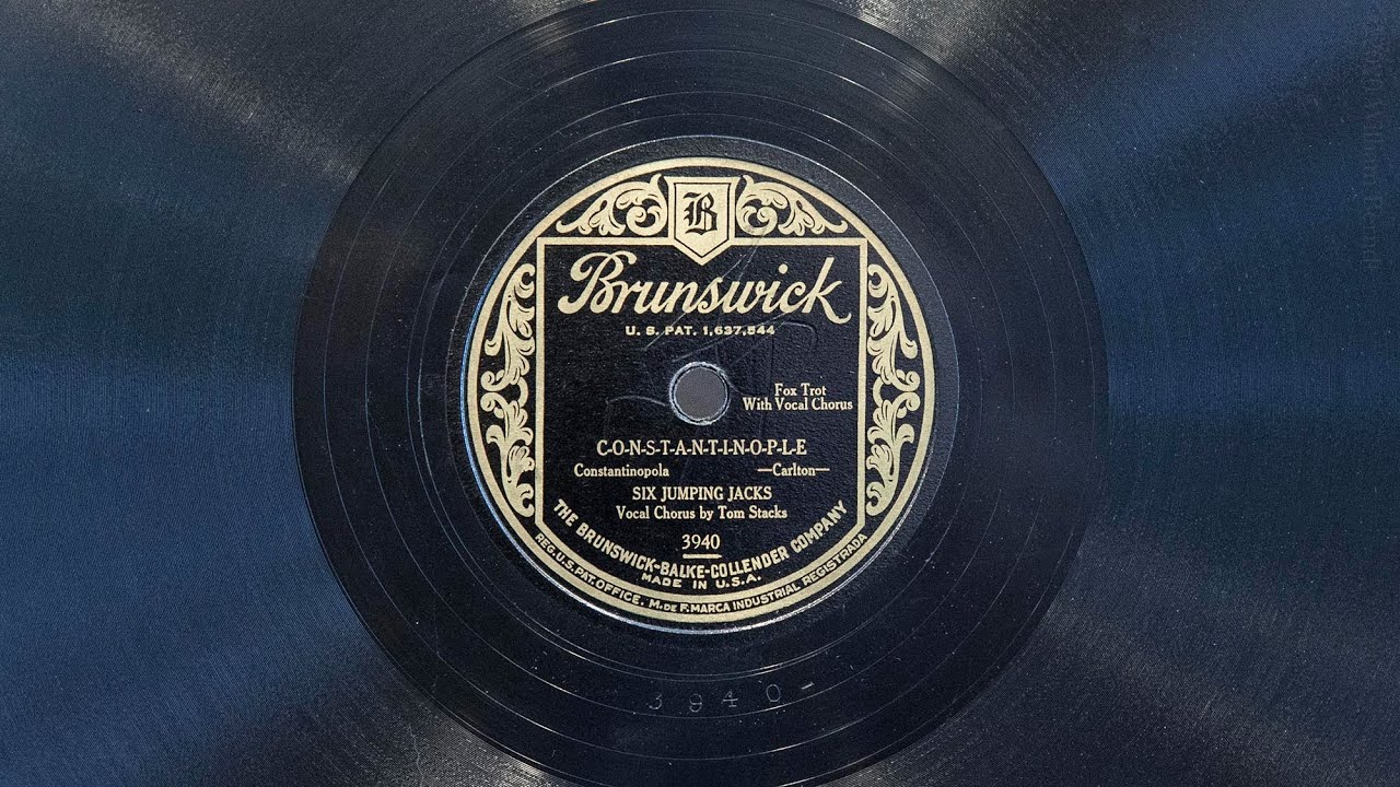 CONSTANTINOPLE • Six Jumping Jacks (EMGCR Mark Xb Oversize Gramophone)