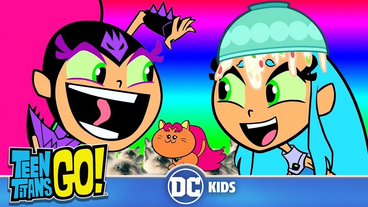 Teen Titans Go! | Top 10 Funniest Starfire Moments | @dckids