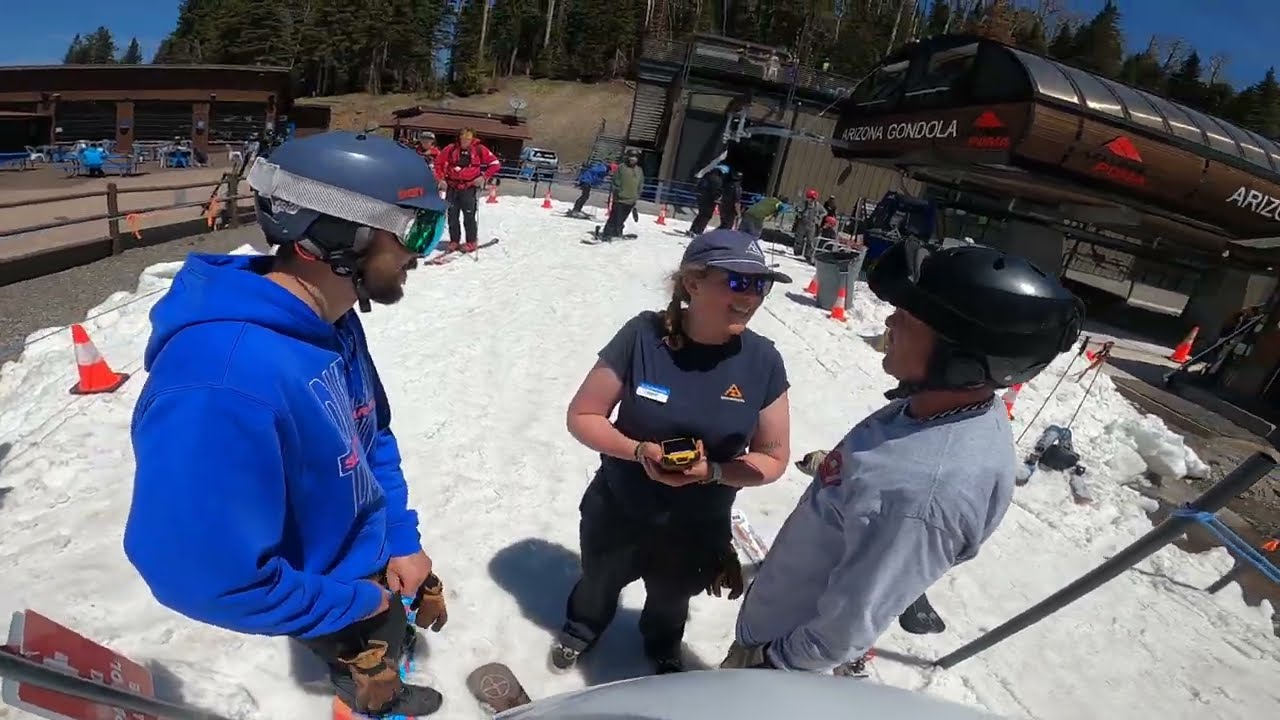 Spring Ripping the Lenz Recon at AZ Snowbowl