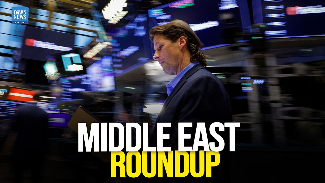 Middle East on Edge: Iran-US Talks, Market Jitters and Gaza Diplomacy | Dawn News English