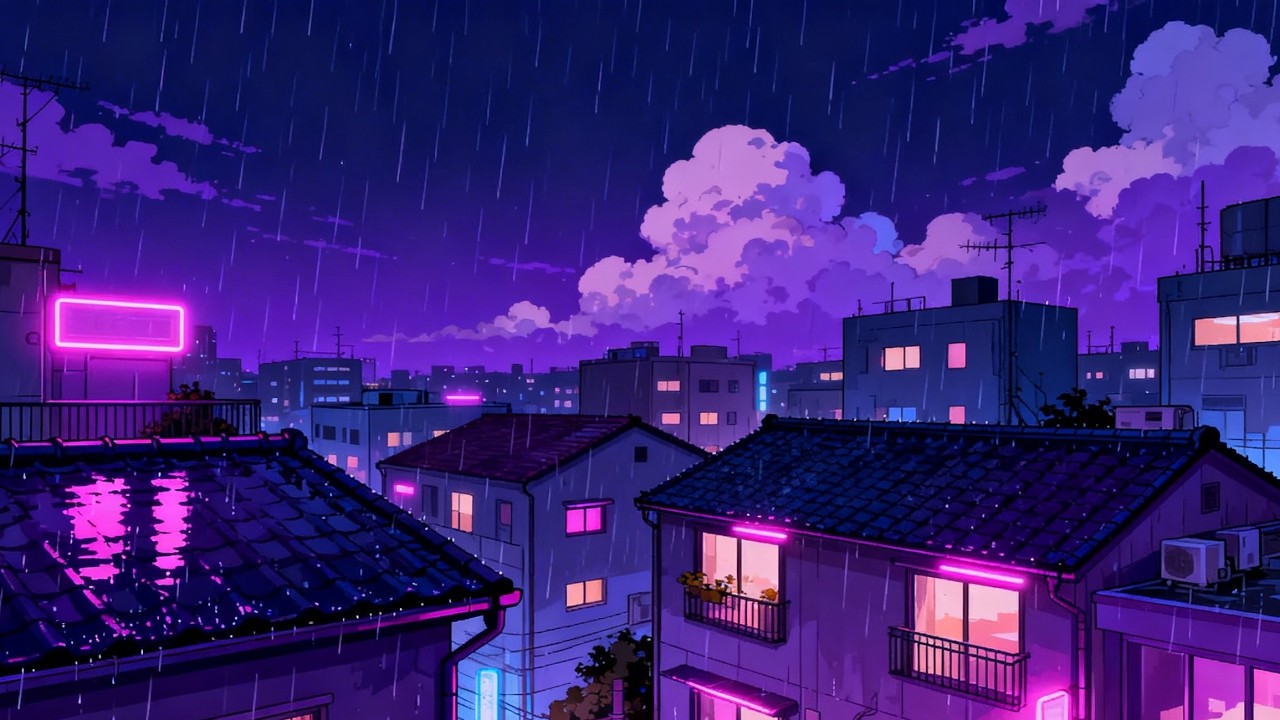 If You Love Rainy Nights, This Tokyo Lofi Is For You 🌧️ | 雨音ローファイ