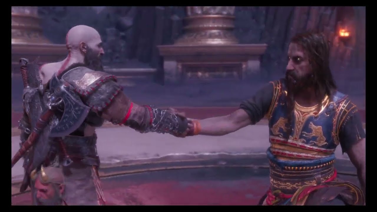 God of War Ragnarök Another fight against Týr