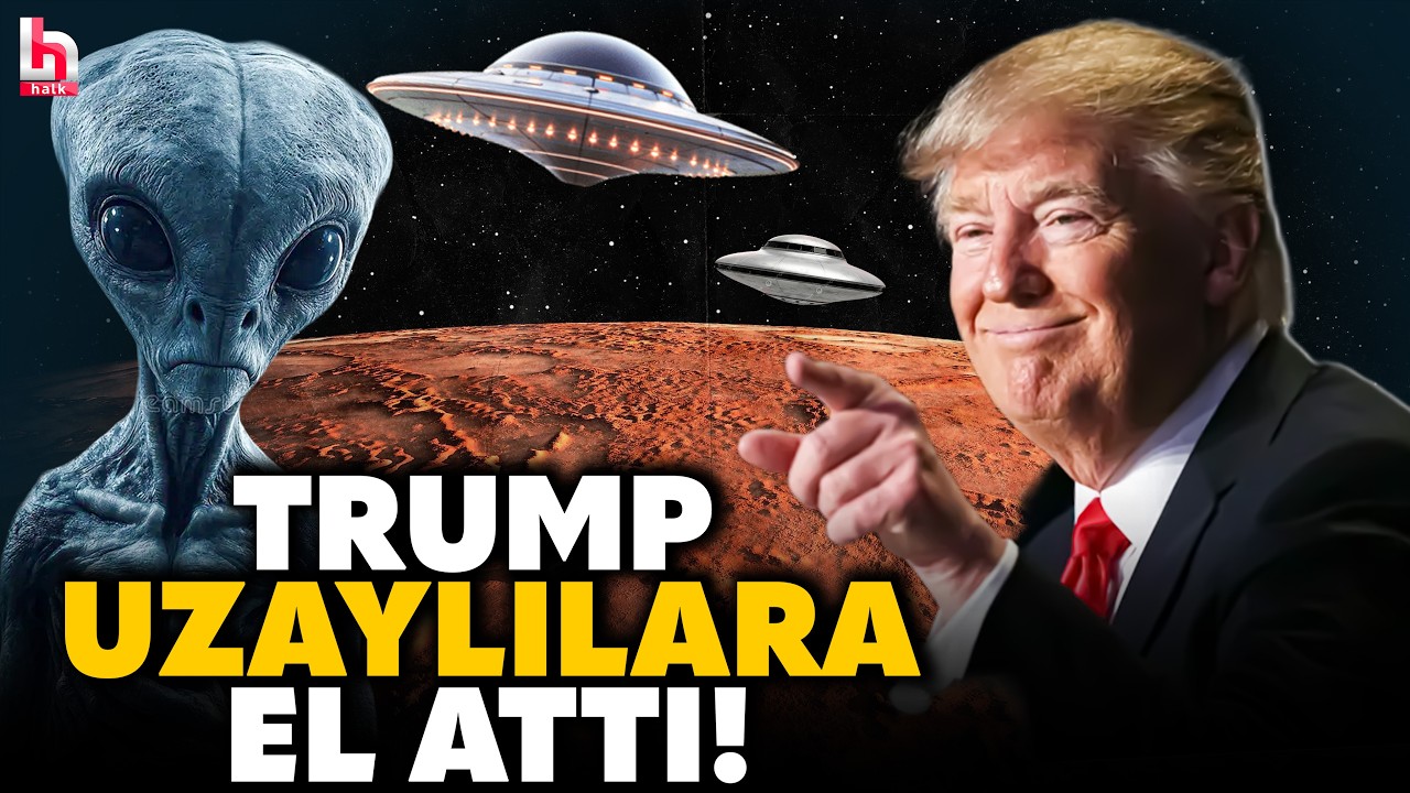 'Uzaylılar ger&ccedil;ek' demişti! Trump tarihi 'UFO' talimatını resmen verdi! Obama haklı mı &ccedil;ıktı?