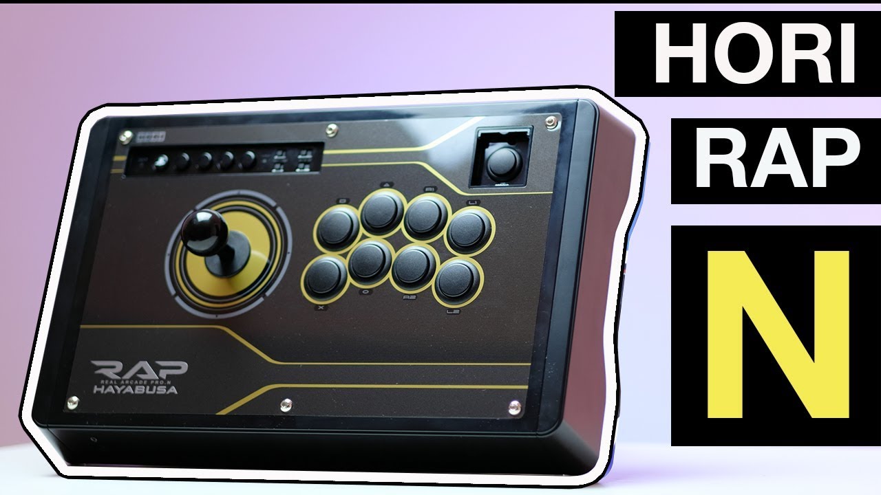 HORI RAP N Unbox Review - THE NOIR Stick PS3/PS4