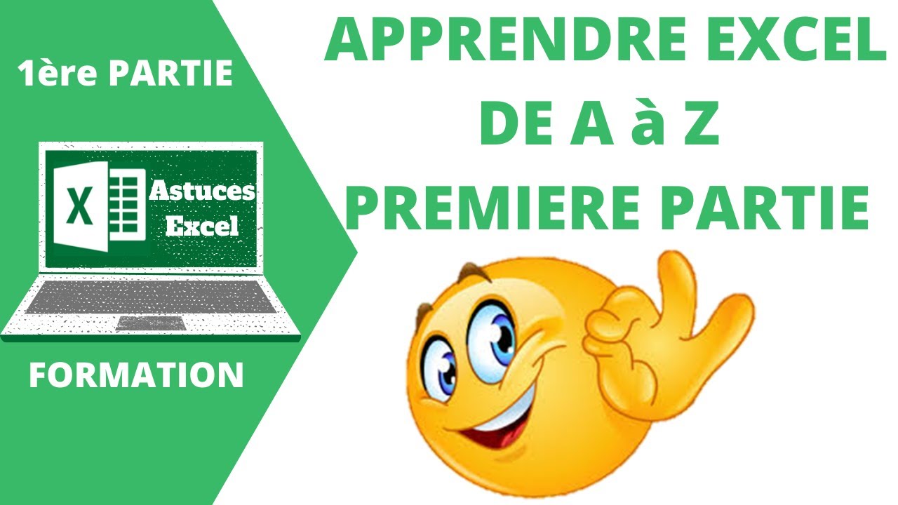 Formation complète Excel partie 1: Apprendre Excel de A à Z #MicrosoftExcel #excel