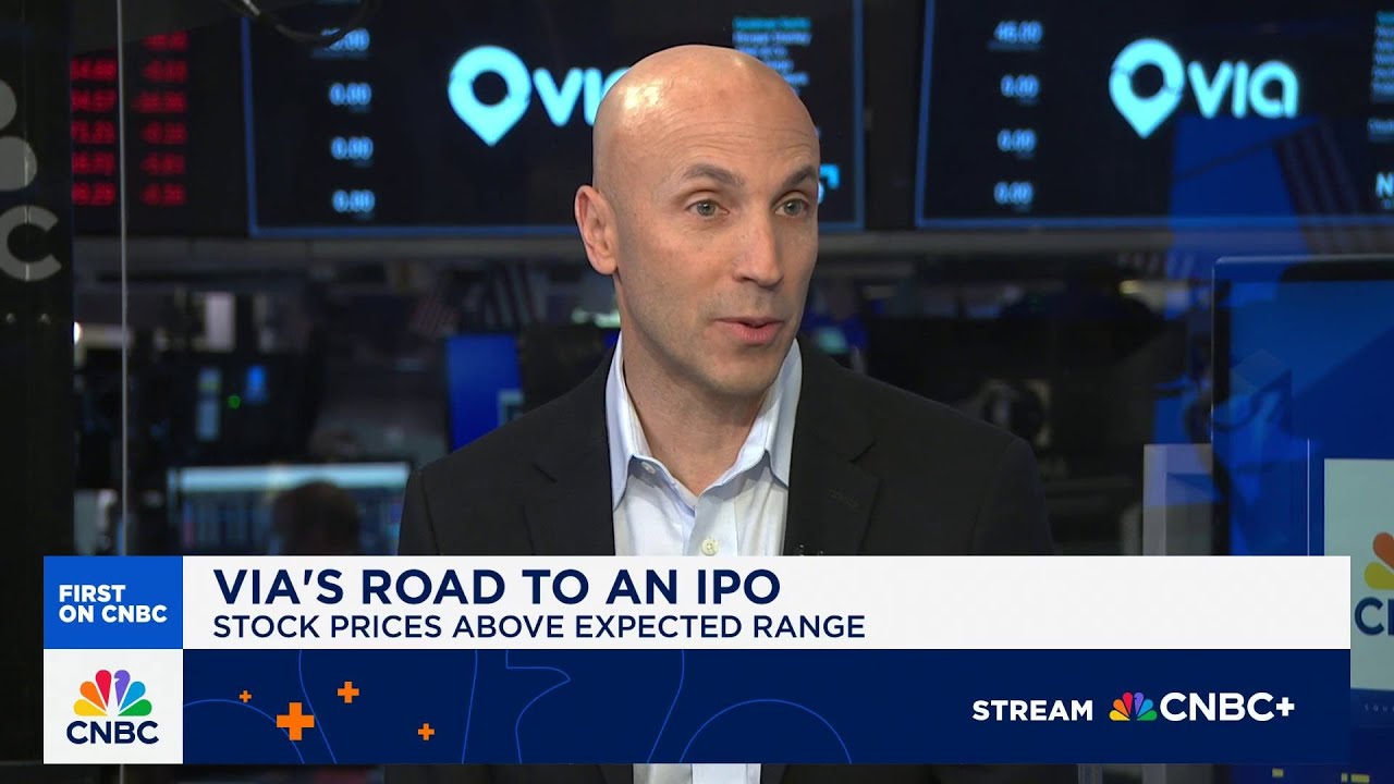 Via CEO Daniel Ramot: We think there's enormous white space helping cities find transport solutions
