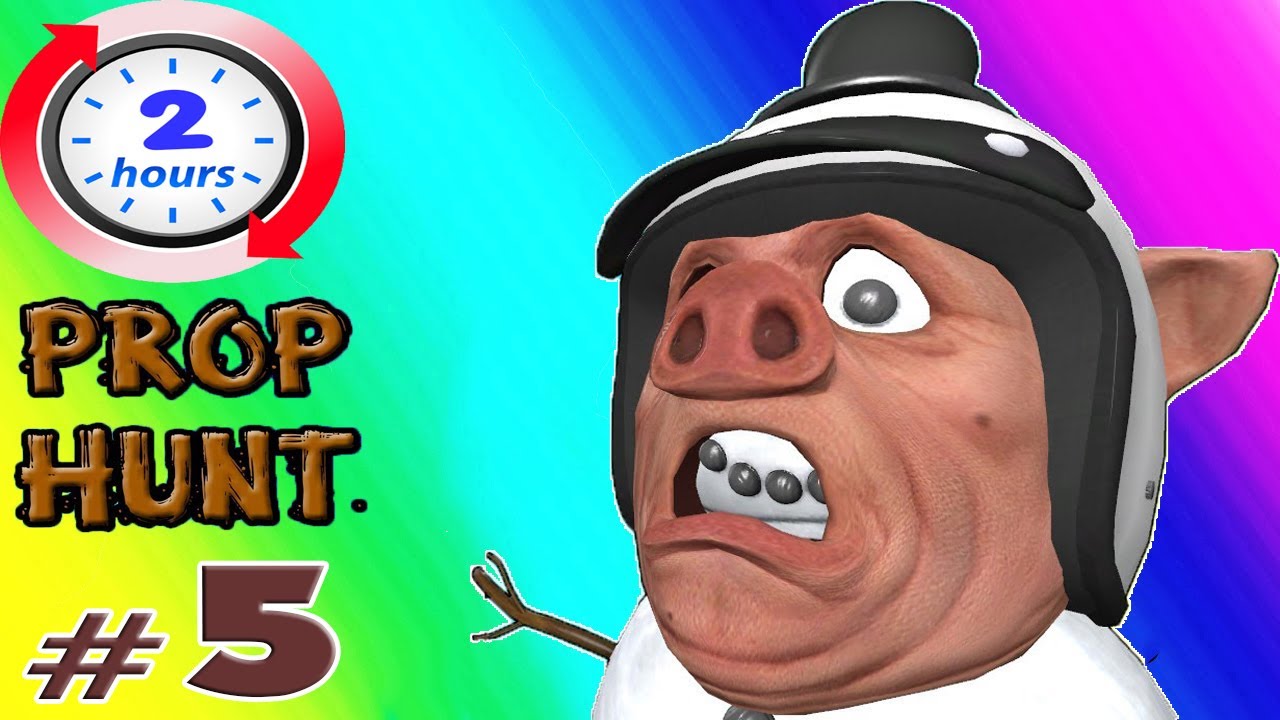 Vanossgaming 2 Hours Gmod Prop Hunt Ep-5