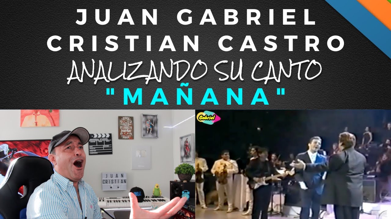 JUAN GABRIEL CRISTIAN CASTRO - MAÑANA MAÑANA - Analizando Su Canto En Vivo