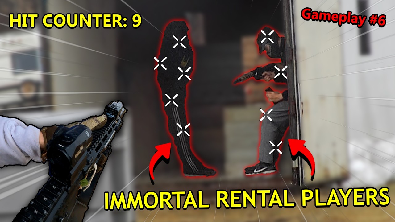 Rental Players Activate GOD MODE | Airsoft Gameplay #6