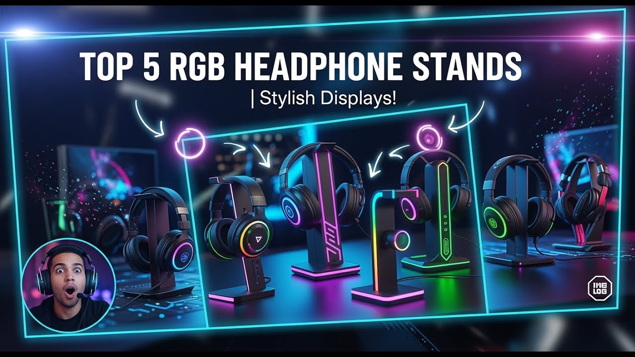 TOP 5 Best RGB Headphone Stands 2026