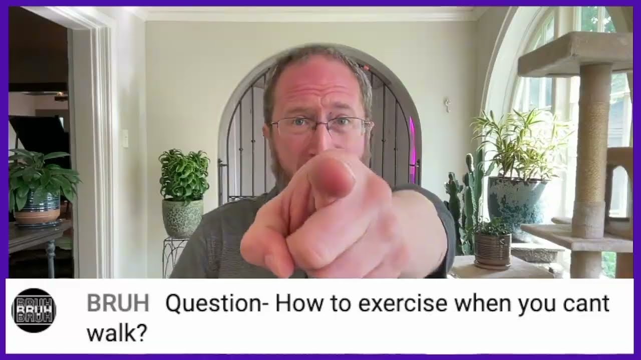 Exercise When You Can't Walk!?