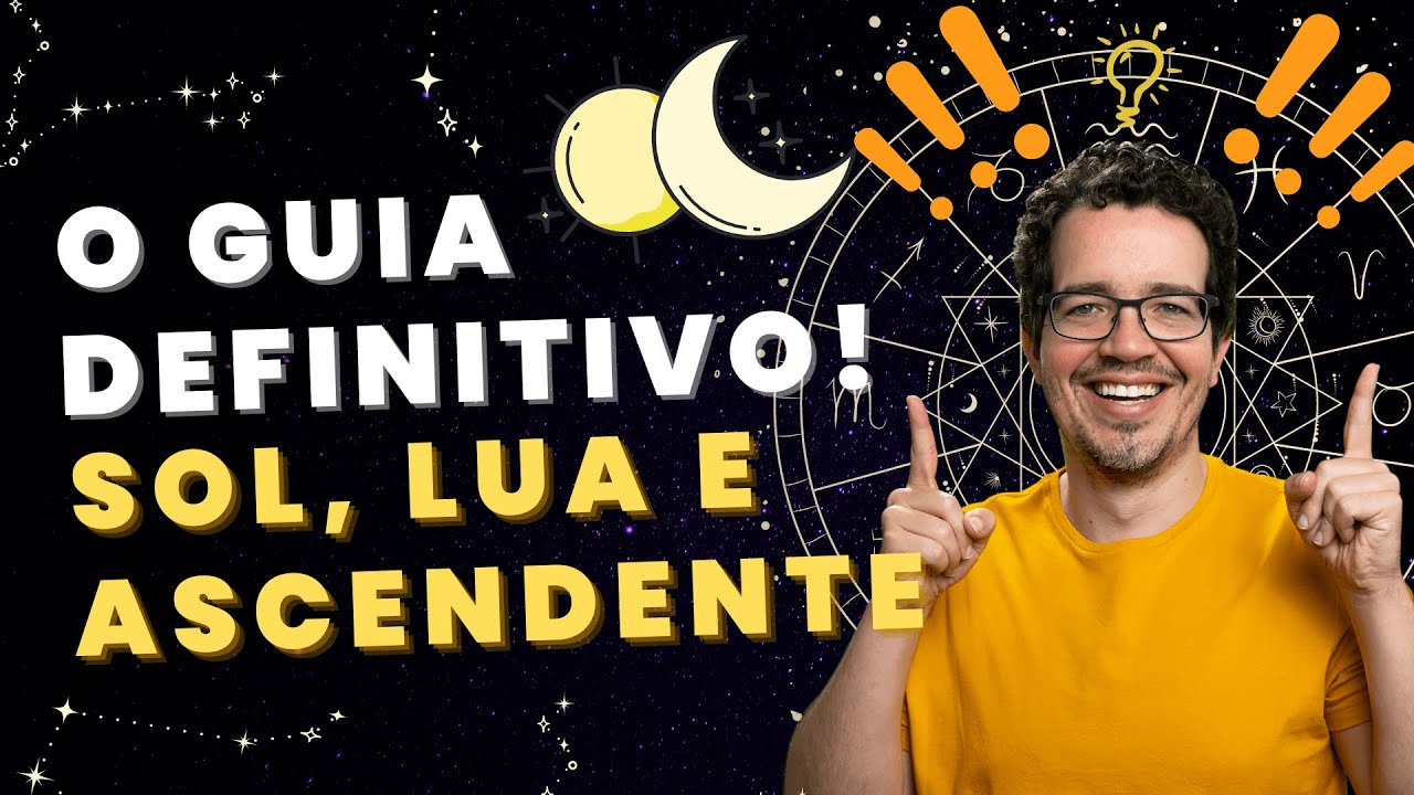 SOL LUA E ASCENDENTE: ENTENDA DE UMA VEZ POR TODAS CADA UM DELES! | Thiago Cordeiro Astral