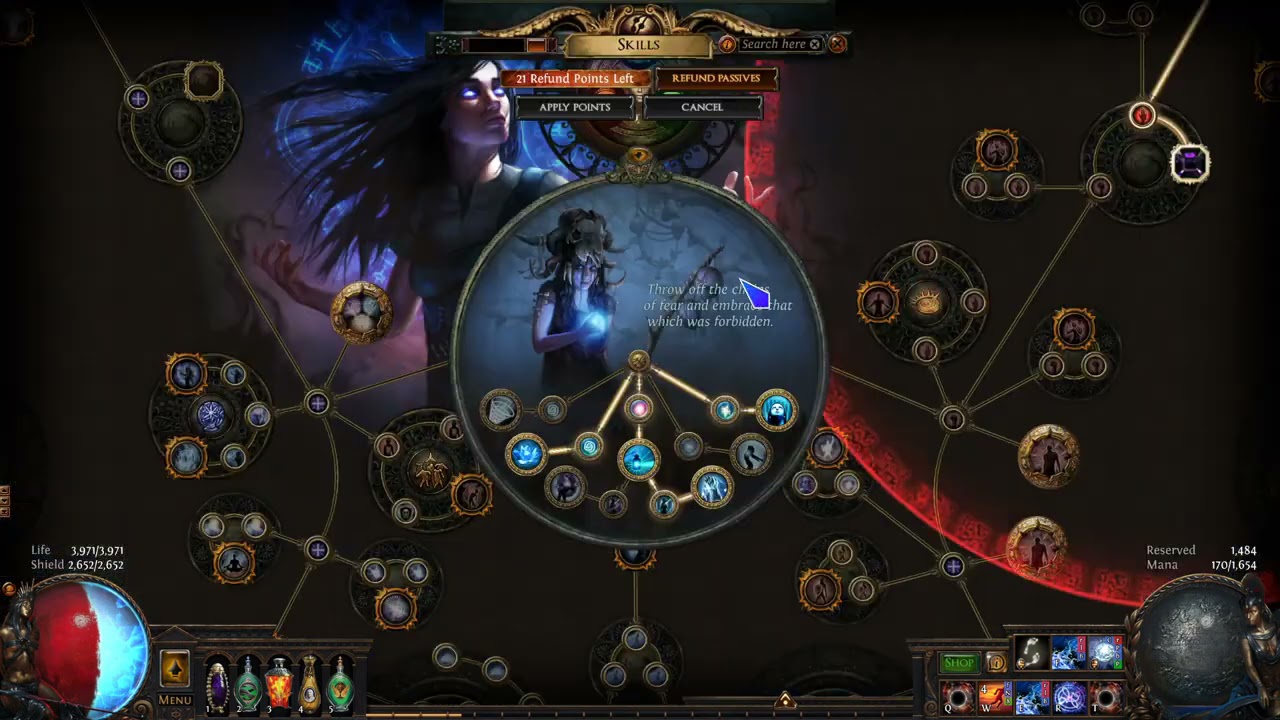 [PoE 3.14] My favorite build: Winter Orb Occultist - Build Diary Episode 1 (Days 1-4 Progress)