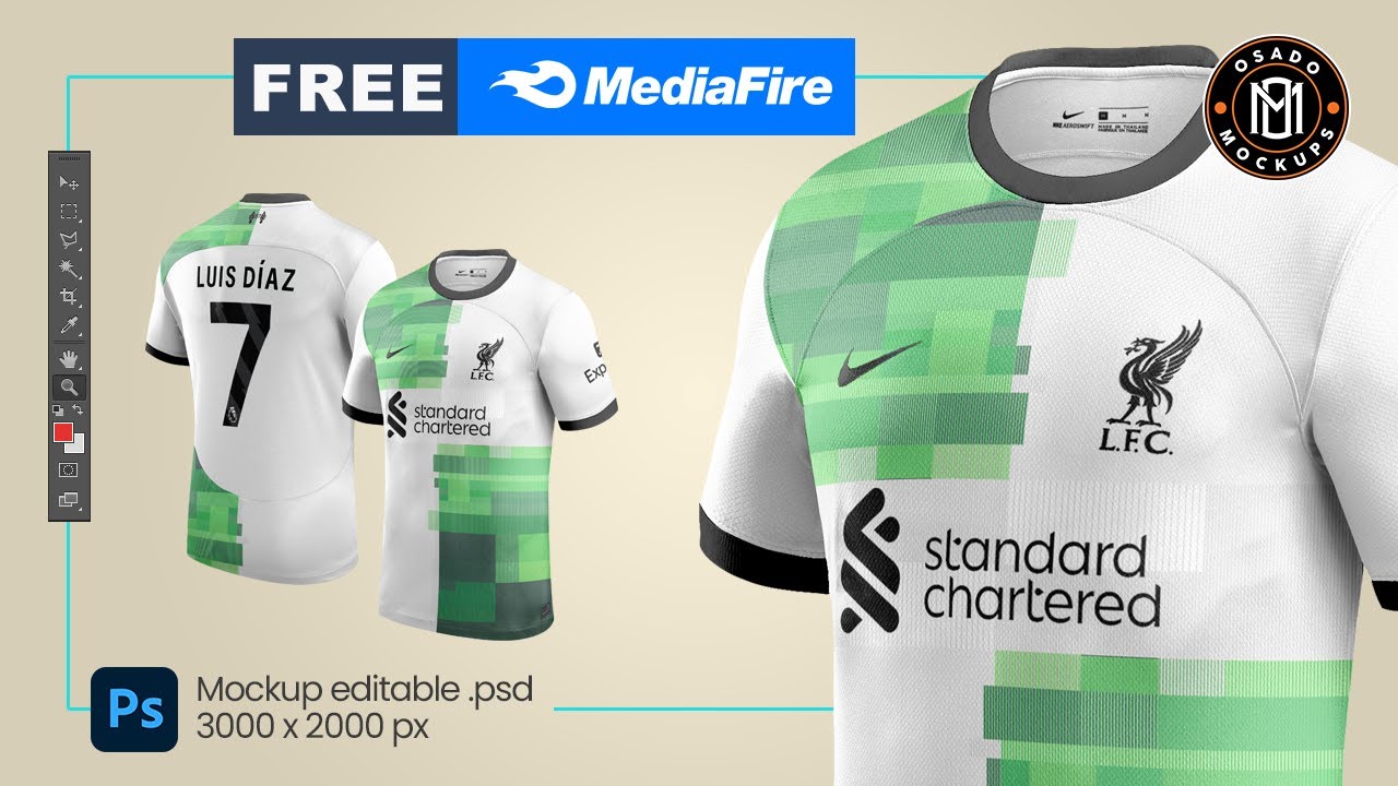 Nike Jersey 2023 Mockup FREE PSD + Download