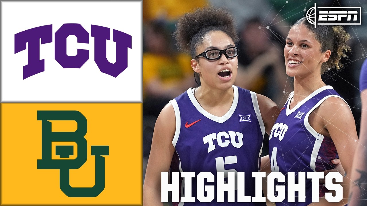 OLIVIA MILES 40-PIECE 🔥 TCU Horned Frogs vs. Baylor Bears | Full Game Highlights | ESPN CBB
