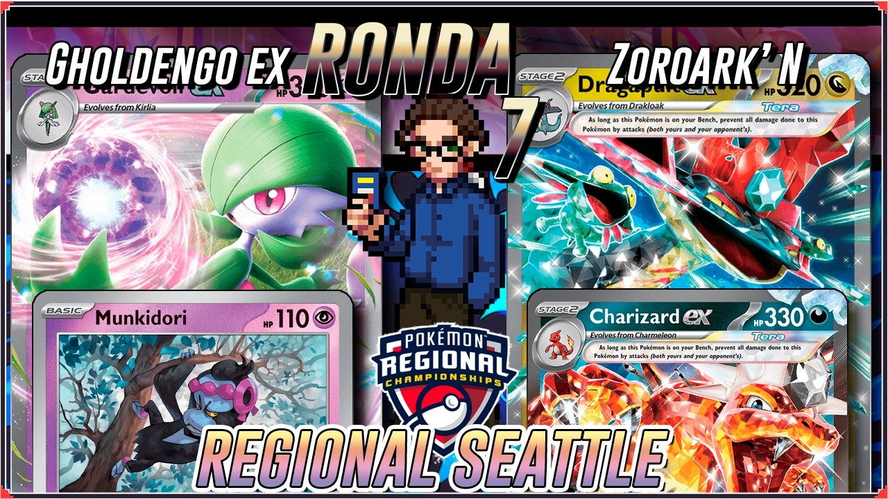 R7 TCG POKEMON  Seattle Regional en ESPAÑOL | Gardevoir ex vs DragaZard ex
