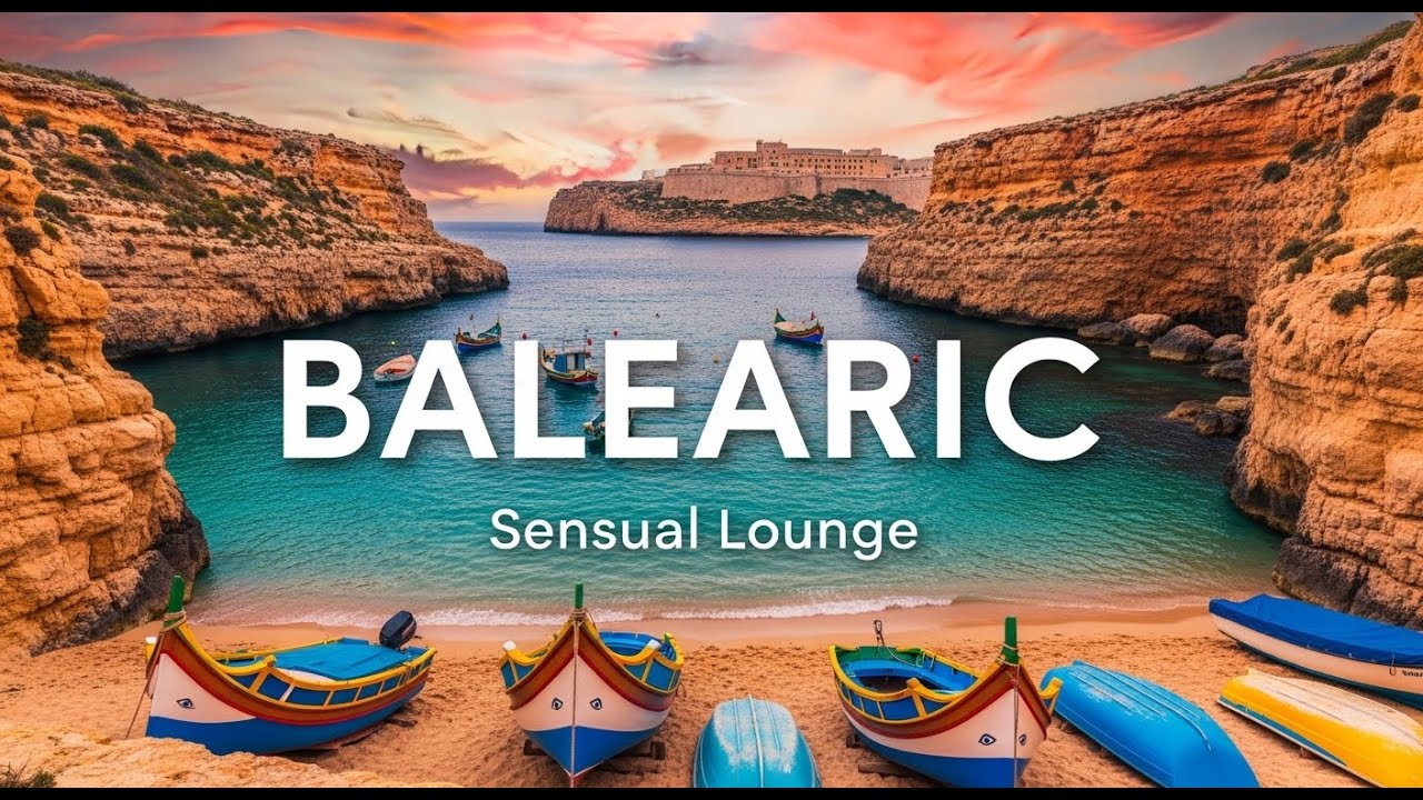 Deep Balearic Chillout 🌅 Ibiza Sunset Lounge for Focus