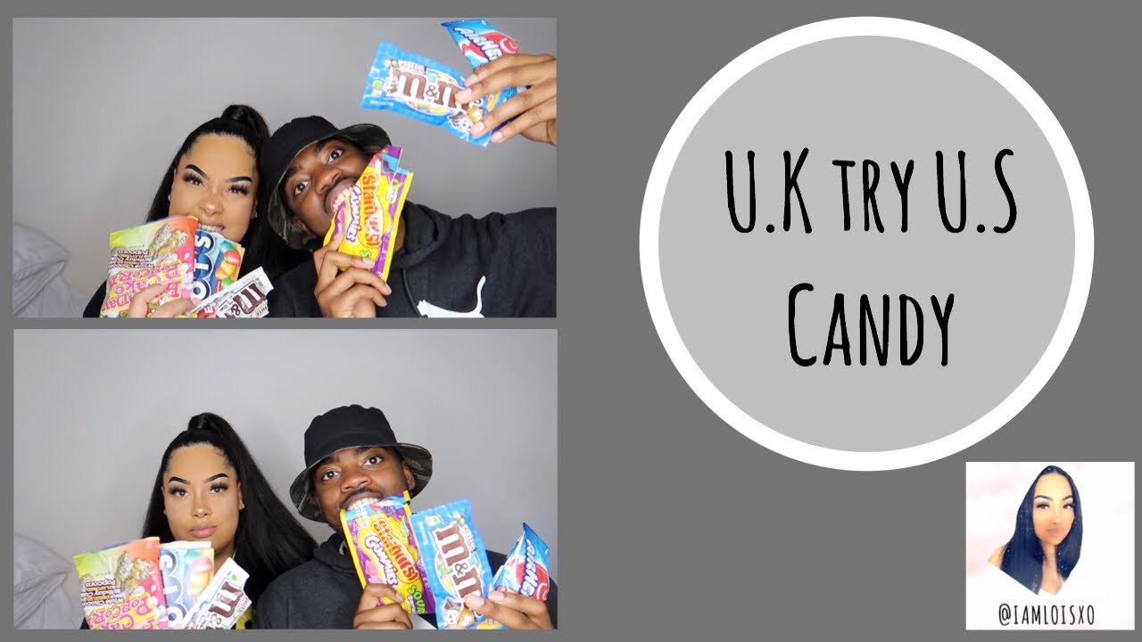 BRITISH TRYING AMERICAN CANDY!!! IS IT WORTH THE HYPE???  | @IAMLOISXO FT. @CHILLSNTA
