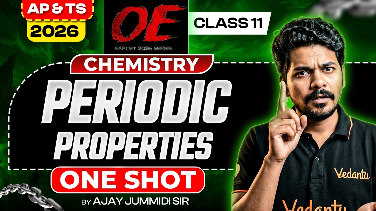 Inorganic Chemistry Full Marathon 🔥 | EAPCET 2026 లో 6 Marks Guaranteed | AP & TG | Vedantu Telugu