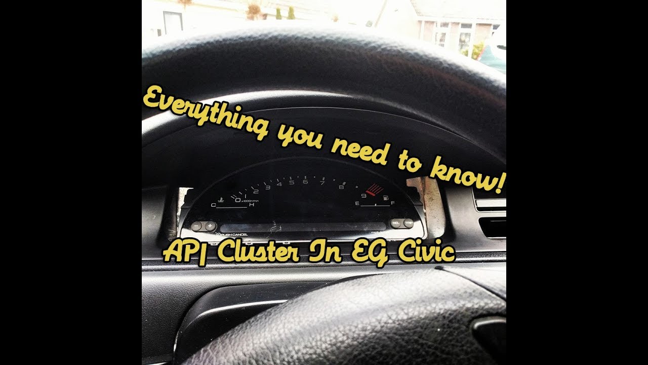 AP1 Cluster Swap Civic EG | TheDailyEG