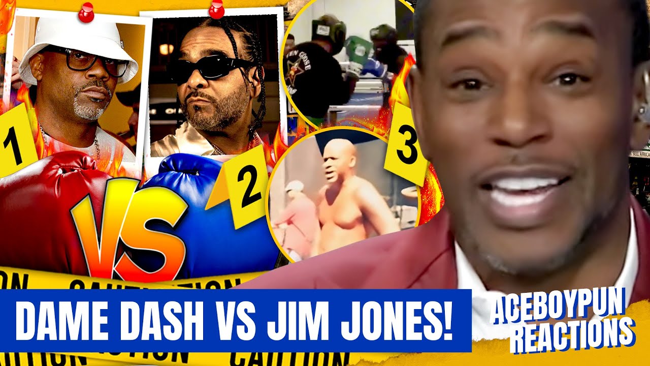 Why Jim Jones Tried to Jump Dame Dash... | AceBoyPun Reacts