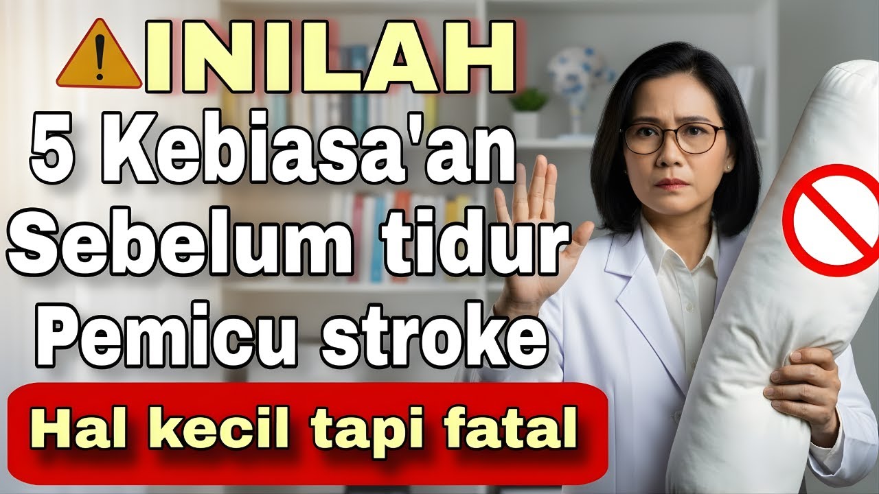 Ternyata Ini Penyebab Stroke Saat Tidur… Banyak Lansia Melakukannya Tiap Malam!”