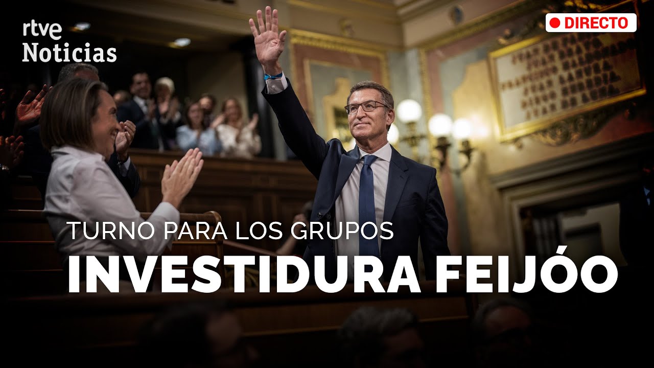 INVESTIDURA FEIJÓO: El PSOE, VOX, SUMAR, ERC y JUNTS contestan al PRESIDENTE del PP (PRIMER DÍA) |
