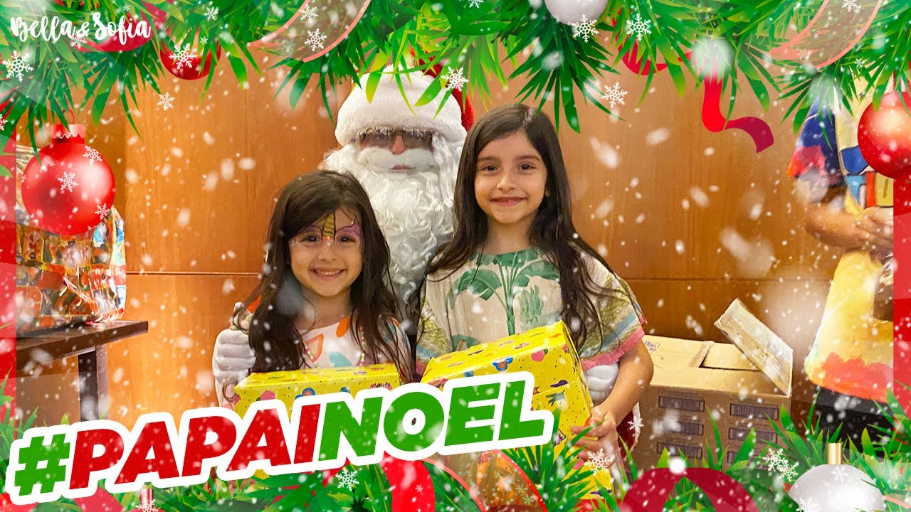Presentes do Papai Noel no Natal
