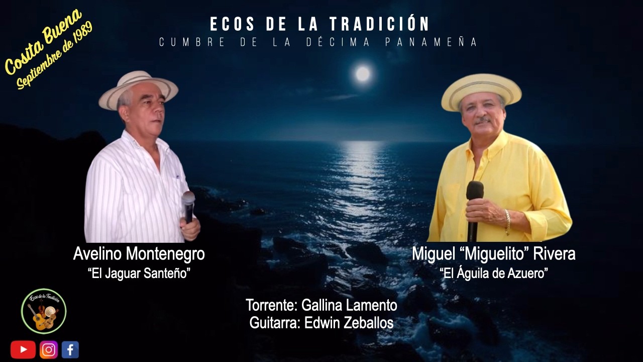 Avelino Montenegro y Miguelito Rivera - Gallina Lamento - No. 917