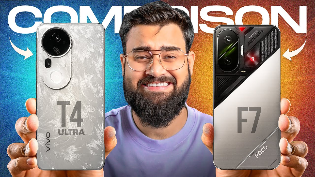 POCO F7 vs Vivo T4 Ultra *Full Comparison* BIG Confusion!