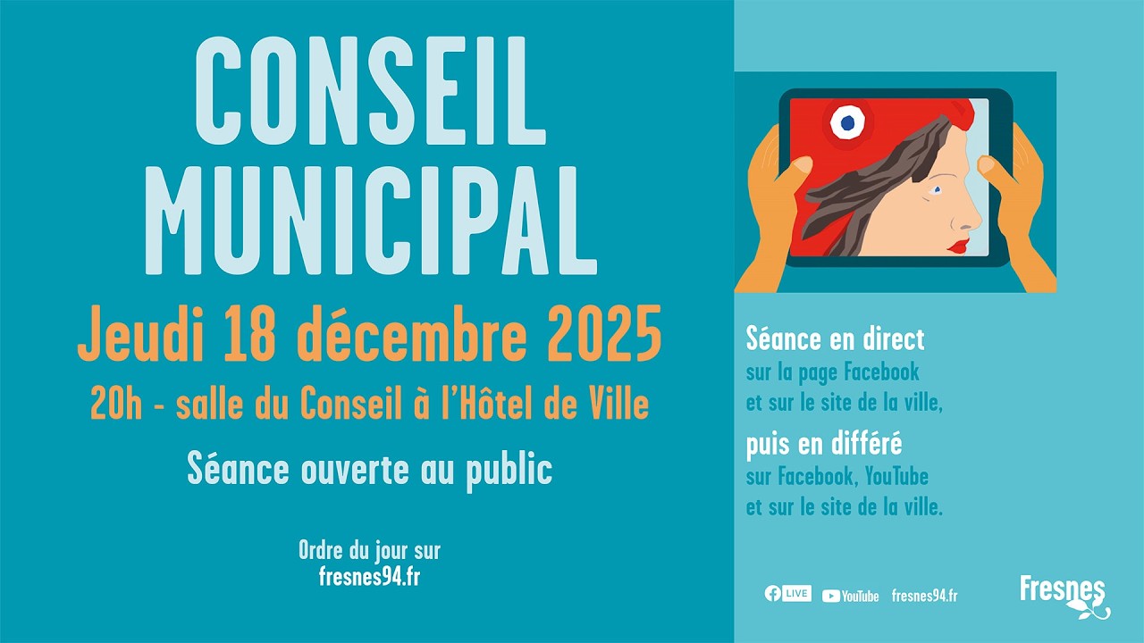 Conseil municipal du 18 décembre 2025