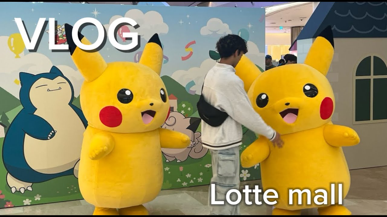 (ENG/JP subtitles)[vlog] Pokémon pop up store with my friends!