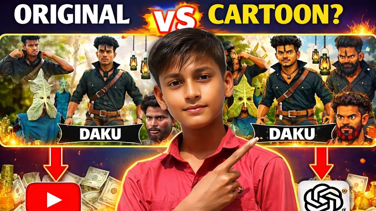 Normal Video Ko Cartoon Banane Ka Secret AI Tool 😍 | Step-by-Step Guide | Ai Cartoon Video Banaye
