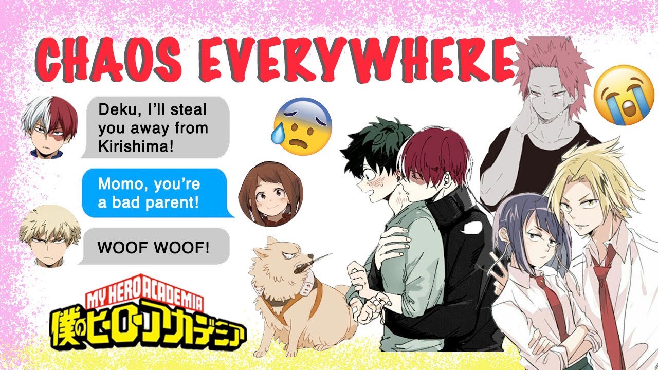 DRAMATIC REVEALS in Class 1A! 😱 BNHA Texts - MHA Chat
