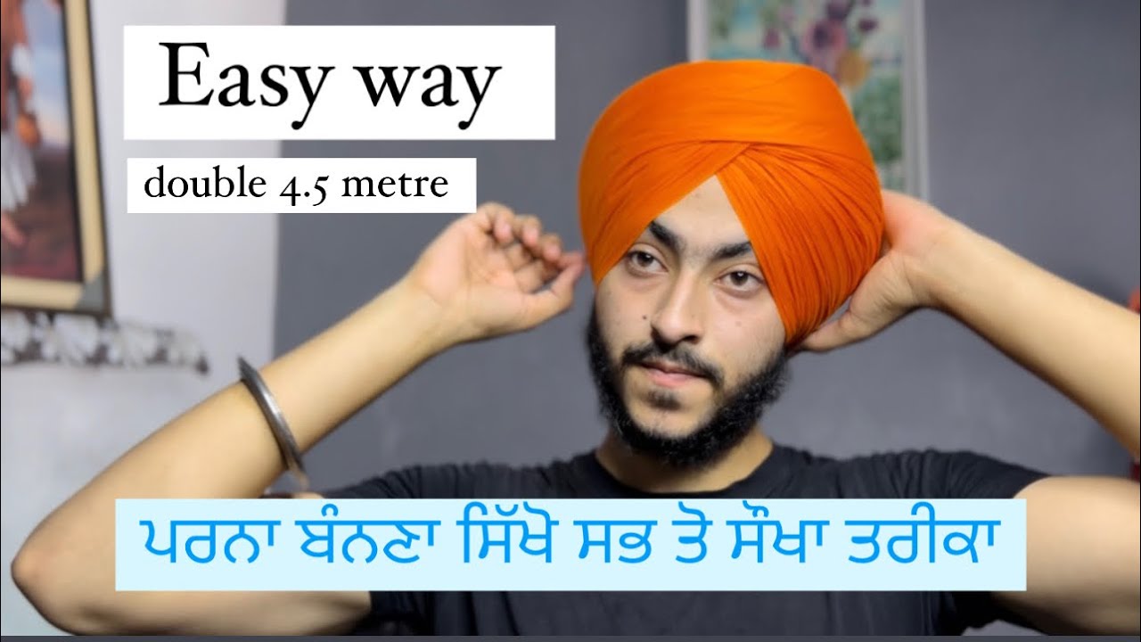 How to tie Parna 🚩4.5 meter double