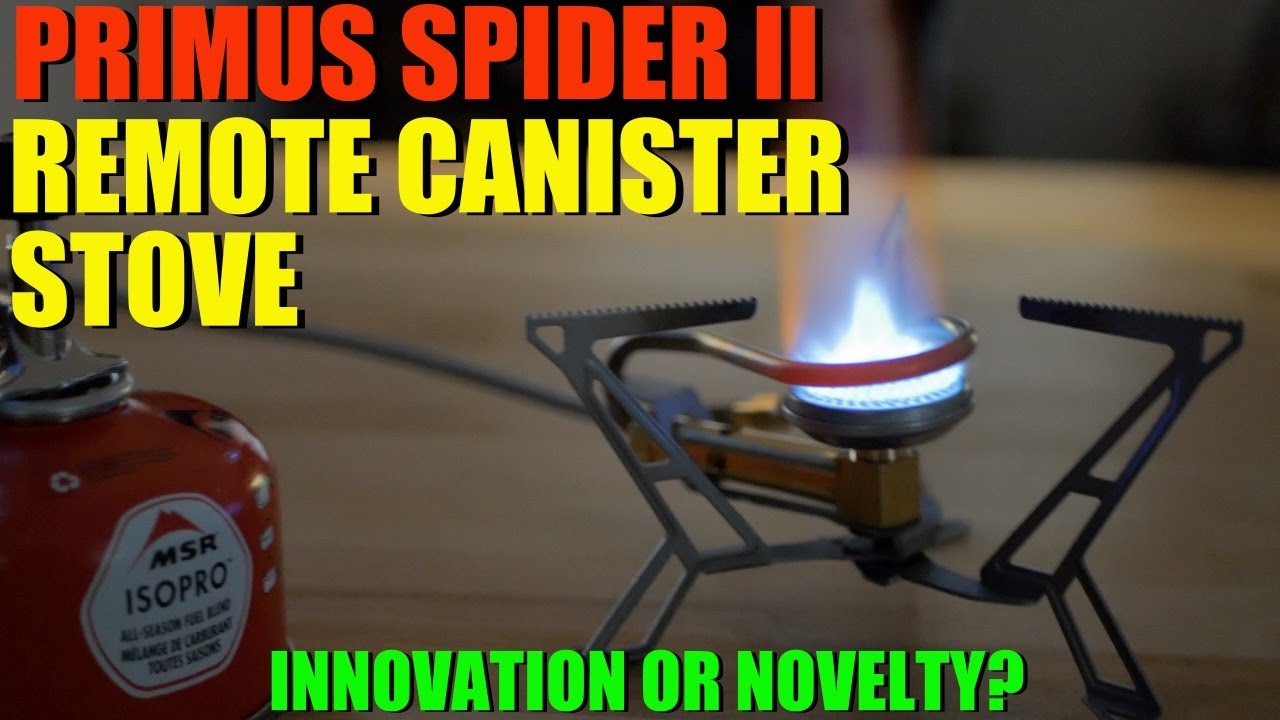 Печь-канистра Primus Spider 2 с дистанционным управлением — инновация или новинка?