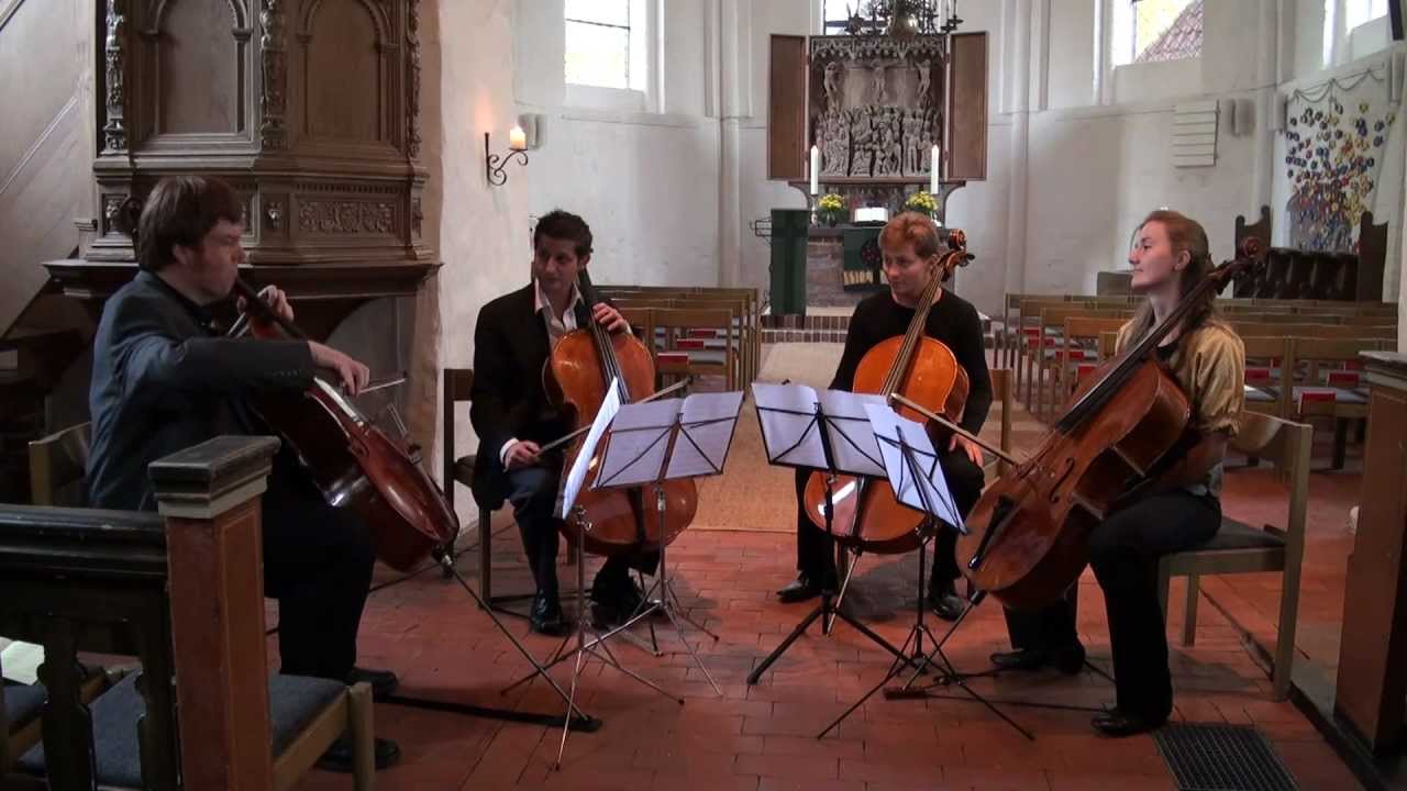 Boismortier Celloquartett nr. 1