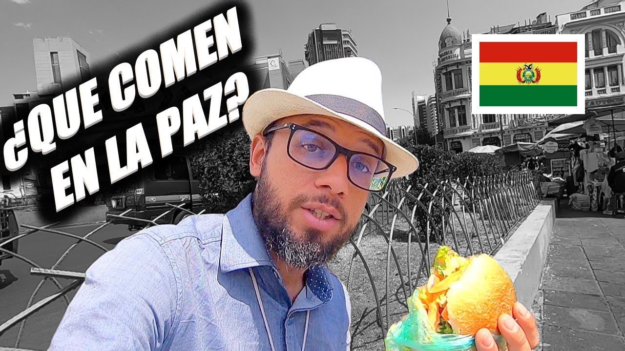 #44 Probé COMIDA CALLEJERA en LA PAZ - BOLIVIA