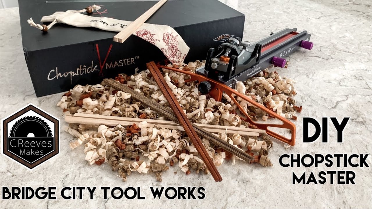 Палочки для еды своими руками с помощью Bridge City Tool Works Chopstick Master gen1