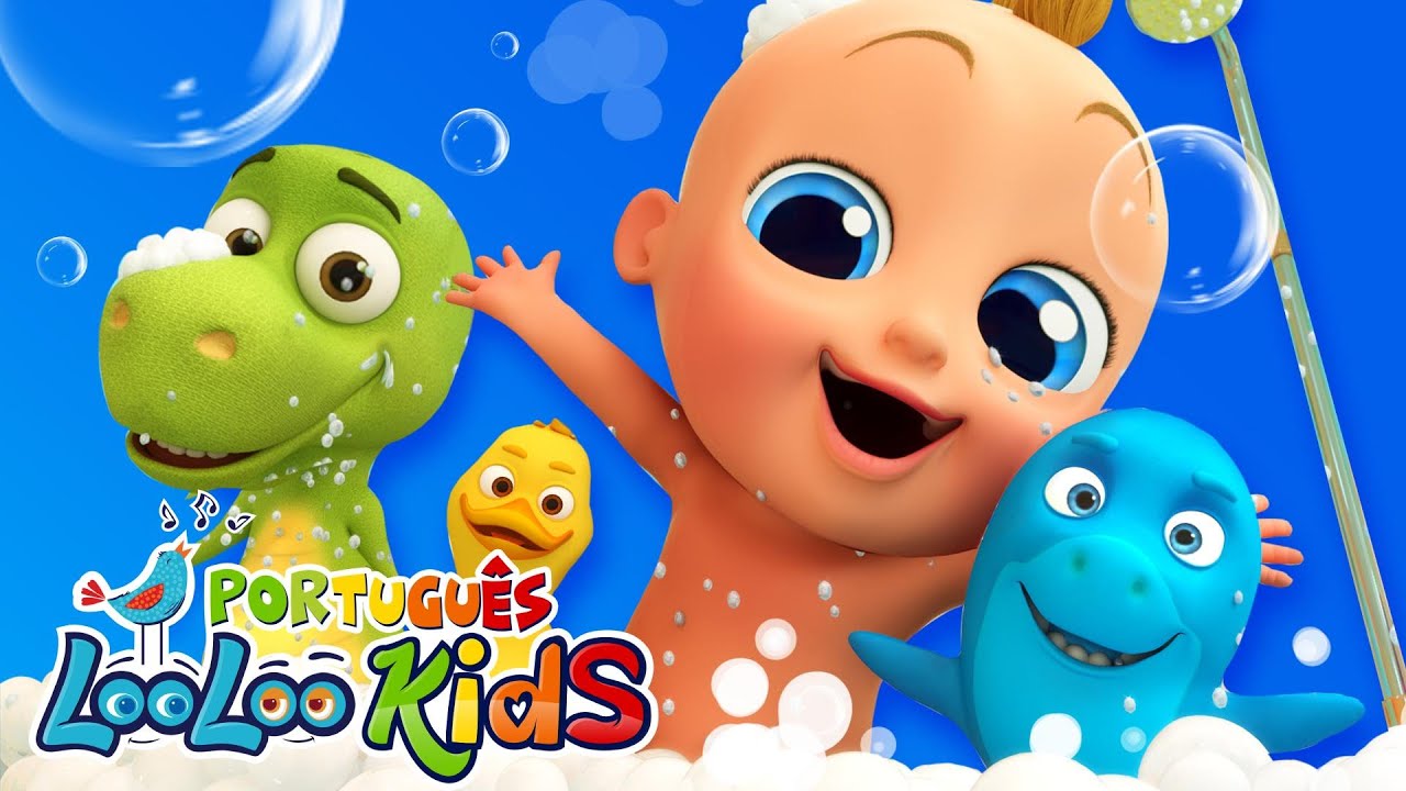 Banho Divertido 🛁🎶 | Desenho Infantil | Looloo Kids em Português - Canções Infantis