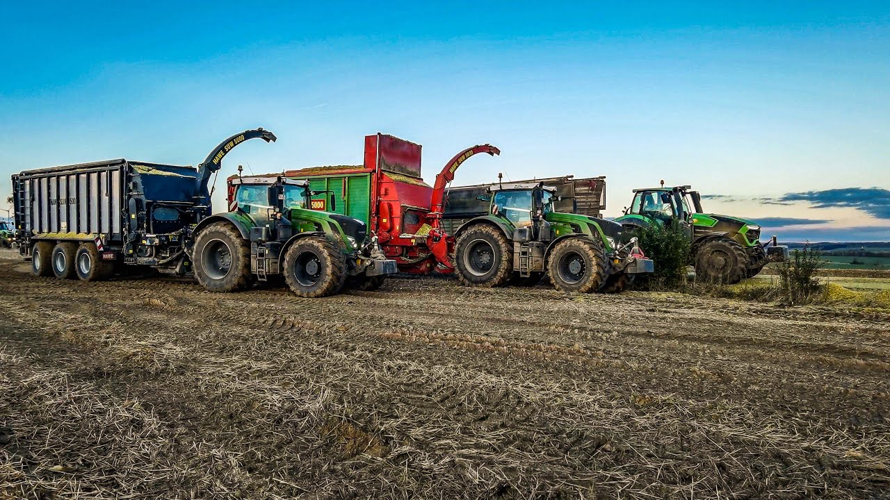 John Deere 8800i / 9900i // HAWE SUW 5000 // Pyrotechnik ist kein Verbrechen