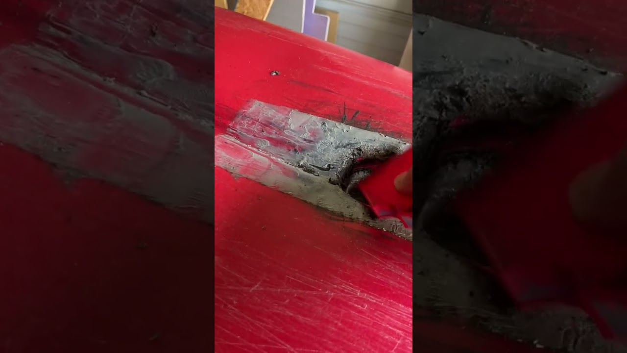 Hobie kayak bad repair job fixing part 1