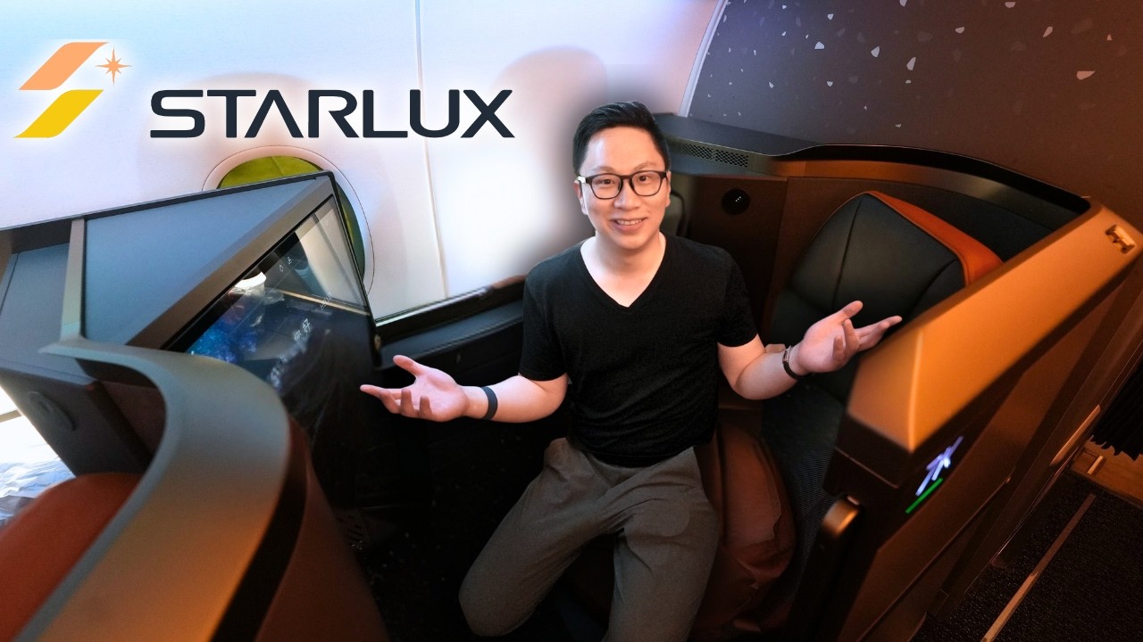 12 Hours in Starlux Business Class ✈️ TPE to SFO | Asia's NEW Luxury Airline