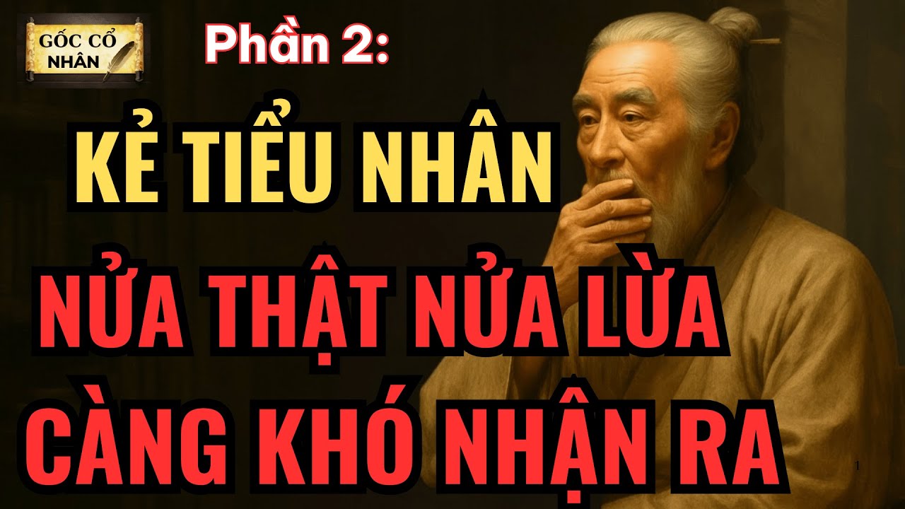 Kẻ nguy hiểm nhất không nói sai, mà nói đúng một nửa - P2 - Gốc cổ nhân
