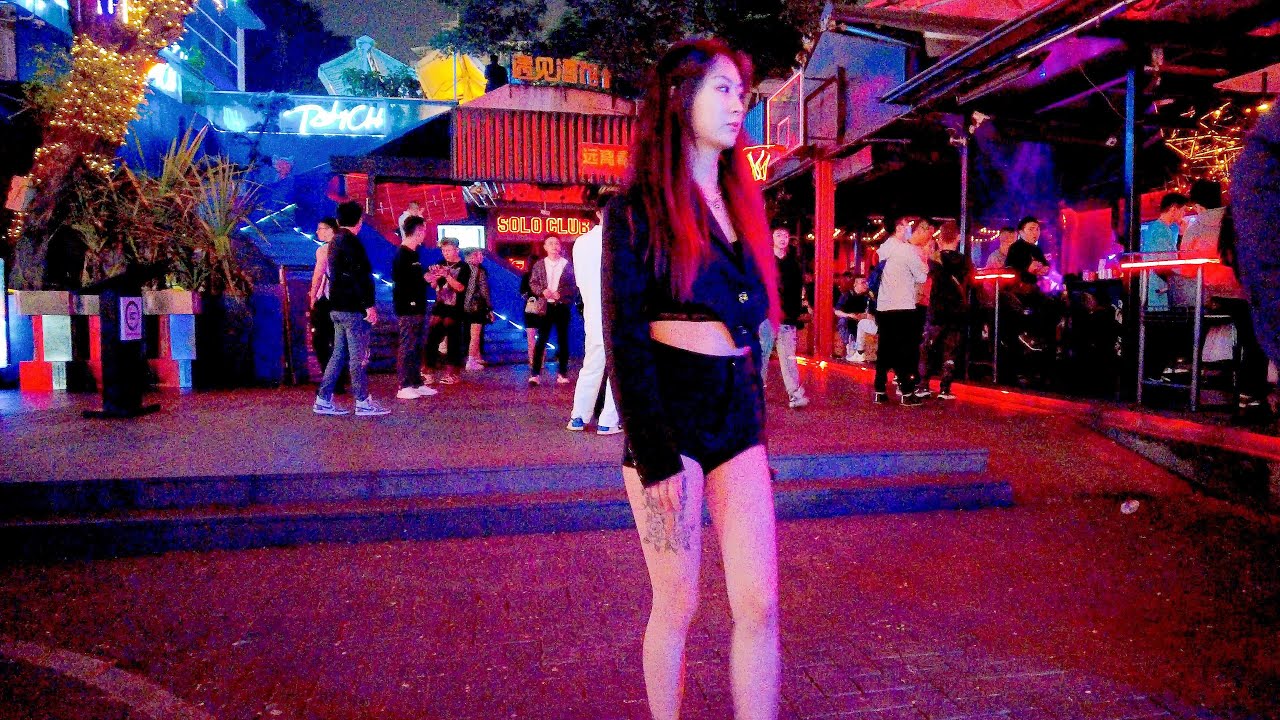 4K街拍深圳酒吧街，周末聚会享受快乐时光 | Bar Shenzhen China Nightlife Street Photography Beauty