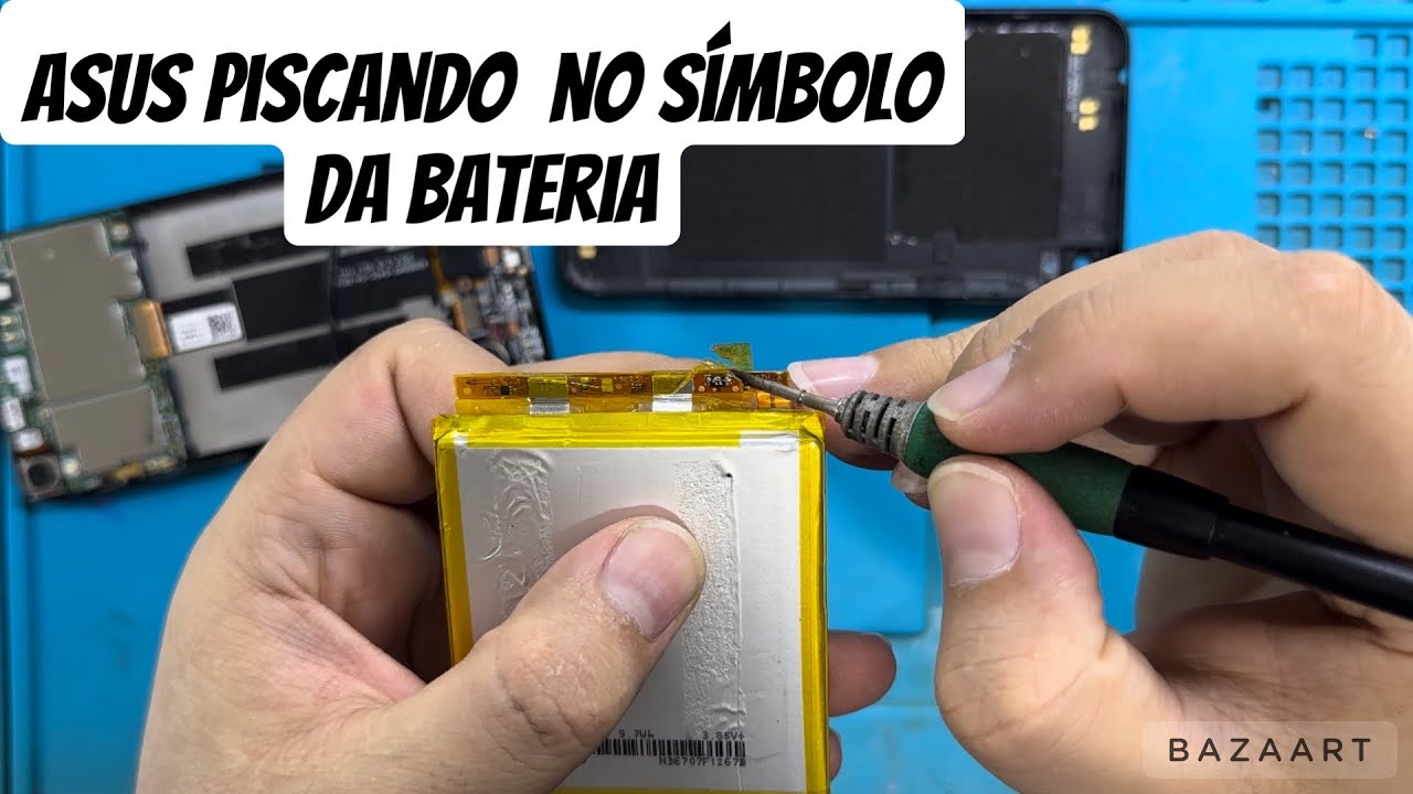 Asus Zenfone Live Só fica Piscando no símbolo da bateria | Agora o defeito está na marca Asus 🤯