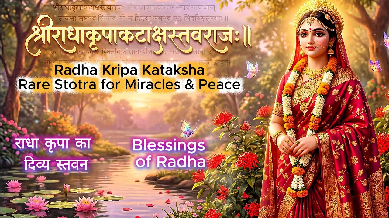 Shri Radha Kripa Kataksha Stotra | Divine Radha Kripa | Very Powerful Bhakti Chant | Razz Himal